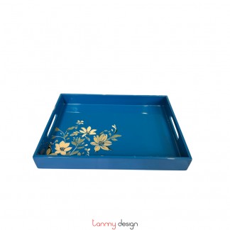 Rectangle lacquer tray 25*35 cm ( different designs )